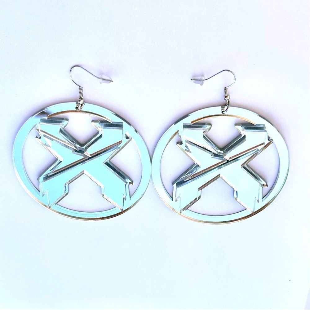Excision earrings edm edc PLUR rave raver bass music lost lands headbanger wubz